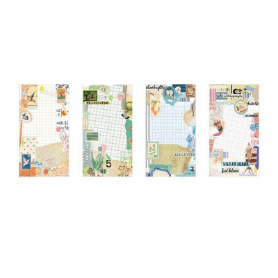 Momo Original Girl's Dream Series Hand Book Collage Style Decorative Notes NP-H7TAY-320 - CHL-STORE 