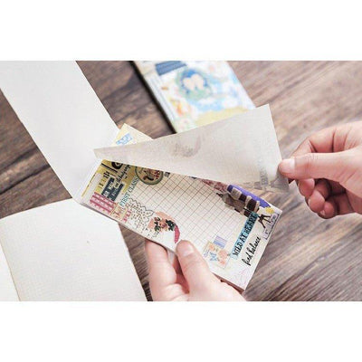 Momo Original Girl's Dream Series Hand Book Collage Style Decorative Notes NP-H7TAY-320 - CHL-STORE 