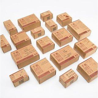 Momo Original Practical Wooden Seal Weekly Plan Circle Chart Sleep Management Dot Matrix Record NP-H7TIW-601 - CHL-STORE 