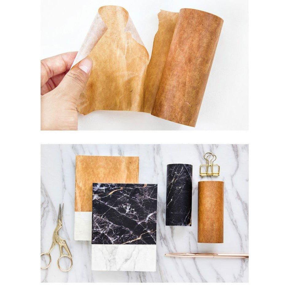 Momo Retro Paper Edge Series 10cm Wide Edition Decorative Daily Paper Tape NP-HEZQI-089 - CHL-STORE 