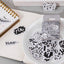 Momo Sticker DIY Boxed Stickers 45pcs Black and White Comics NP-000167 - CHL-STORE 