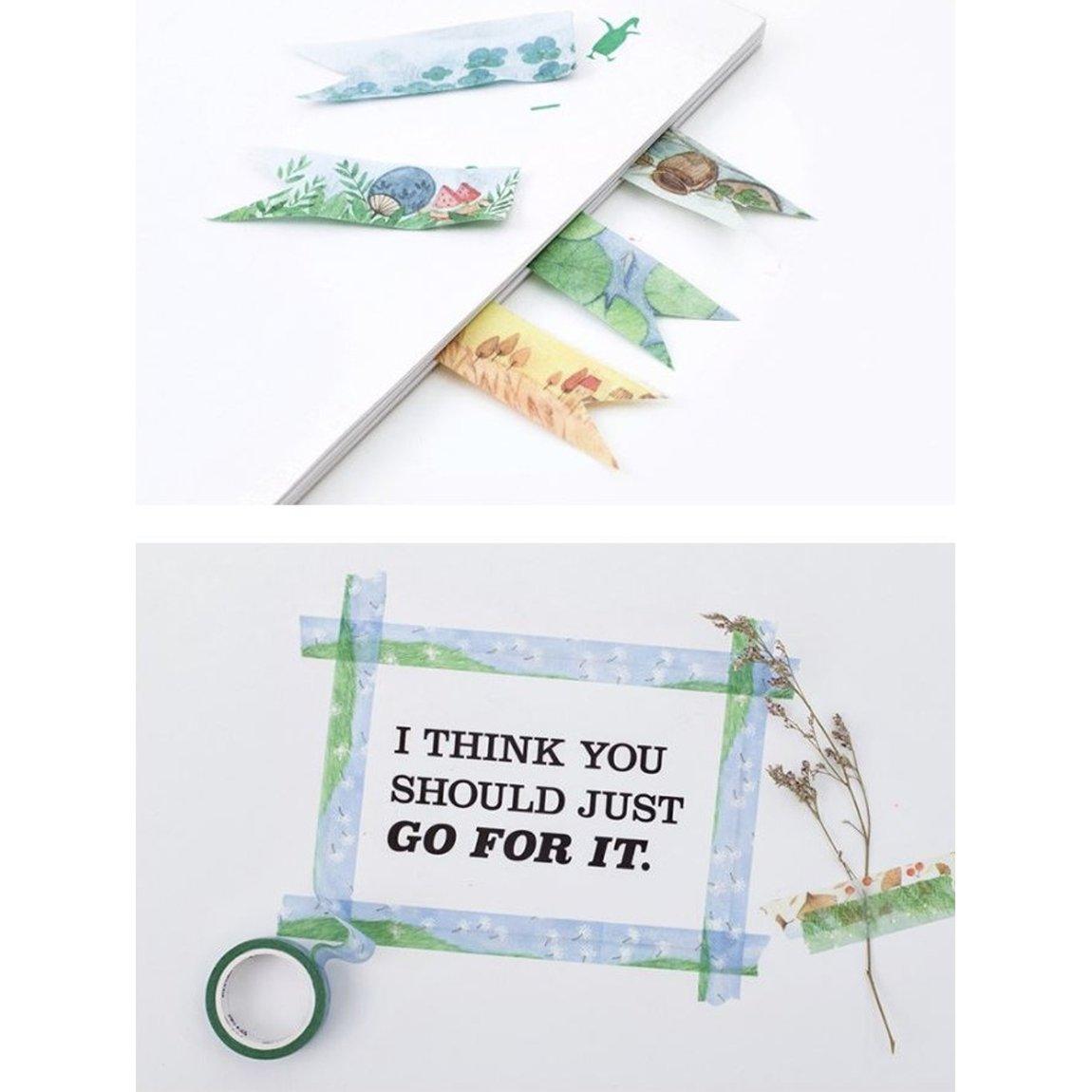 Momo Twenty-four solar terms Four seasons Washi tape NP-H7TAY-0294 - CHL-STORE 