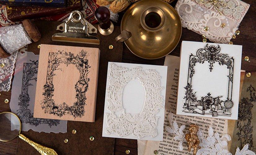 Momo Wooden Seal Dreamland Roaming Picture Frame Series Picture Frame Seal NP-060013 - CHL-STORE 