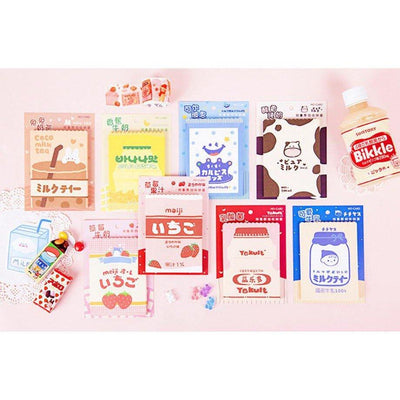 Momo You look delicious paper bag Japanese cute candy color decorative paper bag shape gift small paper bag NP-H7TAY-946 - CHL-STORE 