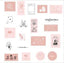 Mr. Paper Sticker Pack Island Garden Renewal Handbook Decorative Stickers Decorative Stickers Handbook Stickers Material Stickers - CHL-STORE 