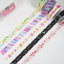 MT Washi Tape Masking Tape Paper Tape 10th Anniversary 5 Pack MT05G009 15mm*7m Decorative Tape Pocket Tape - CHL-STORE 