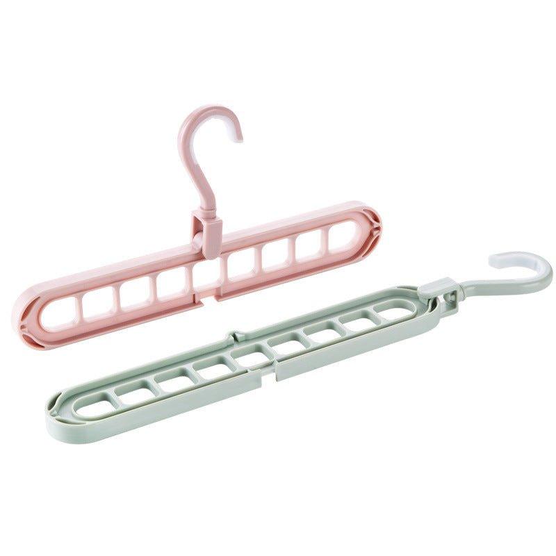 Multi-color Morandi color Indoor hanger Multifunctional hanger artifact Balcony window sill drying rack Storage rack LI-010011 - CHL-STORE 