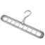 Multi-color Morandi color Indoor hanger Multifunctional hanger artifact Balcony window sill drying rack Storage rack LI-010011 - CHL-STORE 