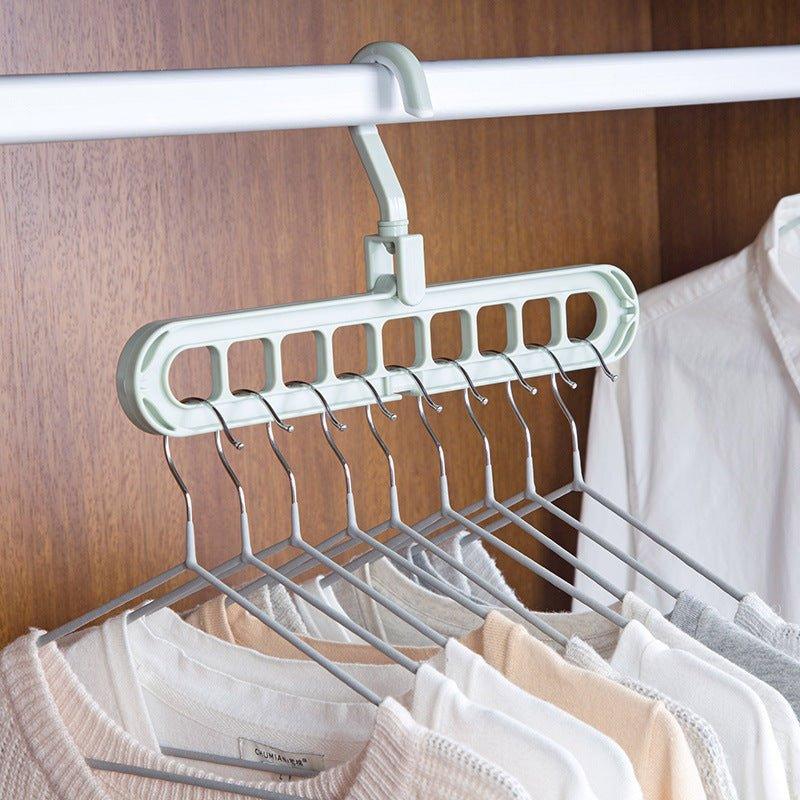 Multi-color Morandi color Indoor hanger Multifunctional hanger artifact Balcony window sill drying rack Storage rack LI-010011 - CHL-STORE 