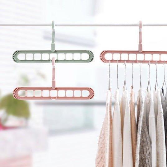 Multi-color Morandi color Indoor hanger Multifunctional hanger artifact Balcony window sill drying rack Storage rack LI-010011 - CHL-STORE 