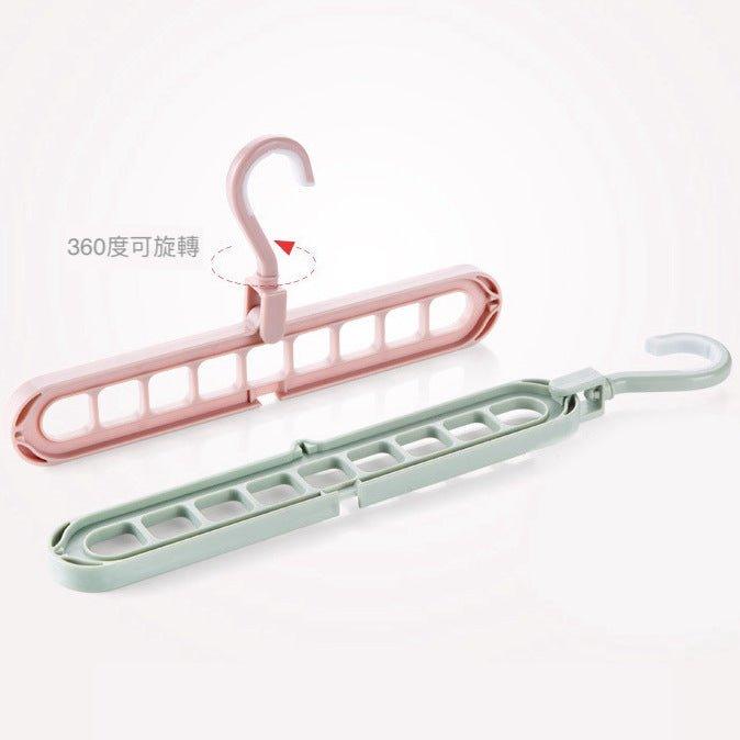 Multi-color Morandi color Indoor hanger Multifunctional hanger artifact Balcony window sill drying rack Storage rack LI-010011 - CHL-STORE 