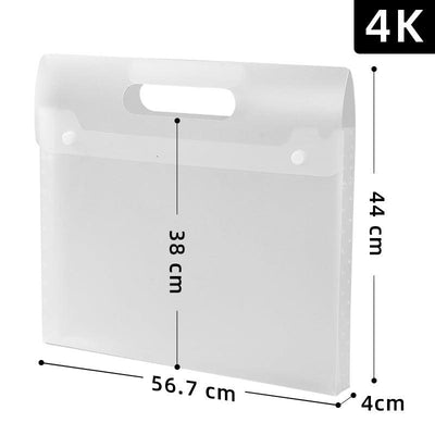 MULTI-COLOR PORTABLE HANDLES DRAWING STORAGE BAG NP-020035 - CHL-STORE 