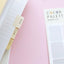 Multifunctional Color Label Sticker Japanese and Korean Handbook Color Label Sticker Decorative Sticker Round Square Marker Index Sticker Material Sticker Set - CHL-STORE 