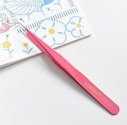 Multifunctional Stainless Steel Hand Tweezers Macaron Color Sticker Helper Model Sticker Clip Elbow Tip NP-090025 - CHL-STORE 