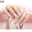 Nail painting, phototherapy nail patch, rhinestone three-dimensional carving, 24 pieces boxed with nail glue RP-0000026 - CHL-STORE 