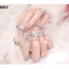Nail painting, phototherapy nail patch, rhinestone three-dimensional carving, 24 pieces boxed with nail glue RP-0000026 - CHL-STORE 