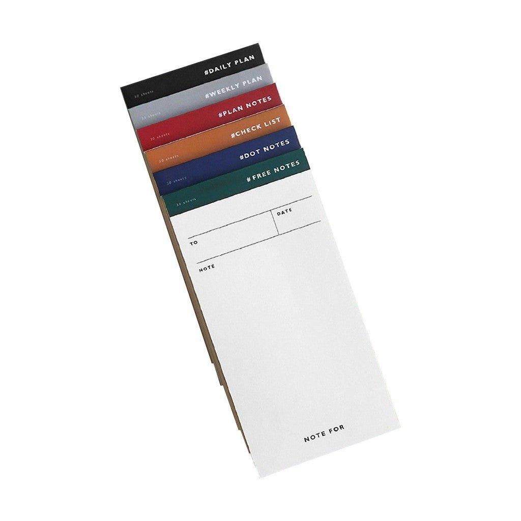 NOTE FOR basic function series simple grid line horizontal line note book NP-H7TAY-322 - CHL-STORE 