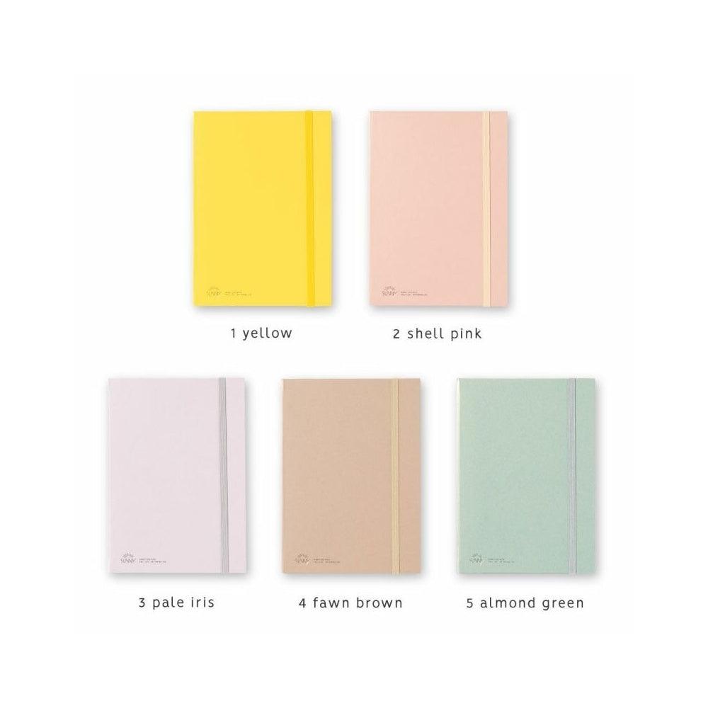 Notebook IROHA SUNNY LOG NOTE Record Pocket Account Life Texture Calendar Information Office School Student Writing Diary Mood LSL-0 - CHL-STORE 