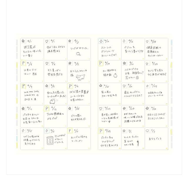 Notebook IROHA SUNNY LOG NOTE Record Pocket Account Life Texture Calendar Information Office School Student Writing Diary Mood LSL-0 - CHL-STORE 