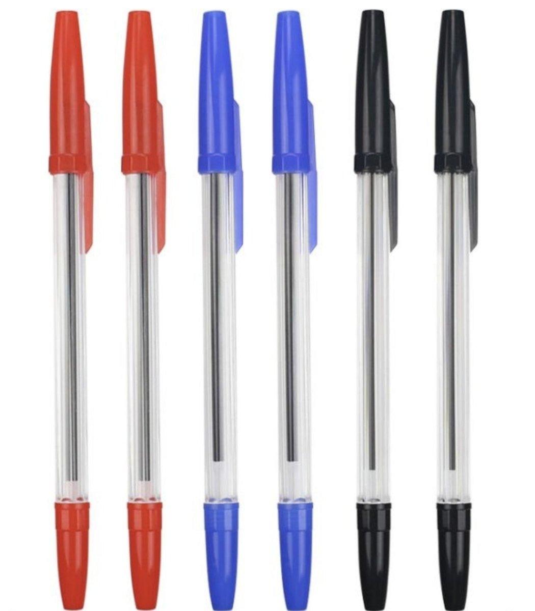 Notes Office Meeting Oily 0.7mm Ballpoint Pen Ballpoint Pen Red Blue Black NP-H7TAO-203 - CHL-STORE 