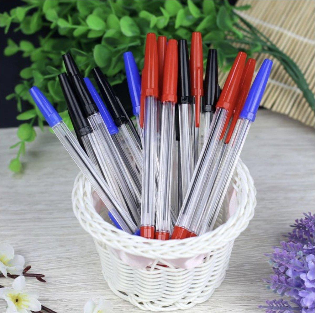 Notes Office Meeting Oily 0.7mm Ballpoint Pen Ballpoint Pen Red Blue Black NP-H7TAO-203 - CHL-STORE 