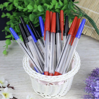Notes Office Meeting Oily 0.7mm Ballpoint Pen Ballpoint Pen Red Blue Black NP-H7TAO-203 - CHL-STORE 