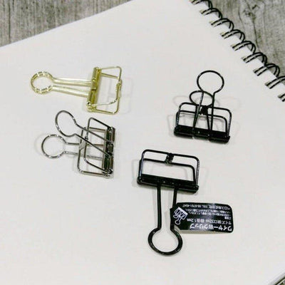 Office Stationery Long Clip VELOS WDC-1 Gold Black Silver - CHL-STORE 