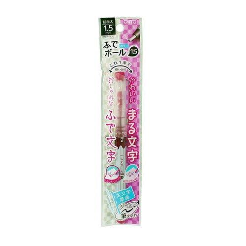 OHTO Fude Ball Color 1.5mm Water-Based Ballpoint Pen - CHL-STORE 
