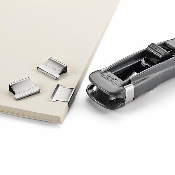 OHTO GGS-3E GACHUCK Non-staple Binding Clip Environmental Clip Smart Clip Stainless Steel Clip Metal Clip 30pcs - CHL-STORE 