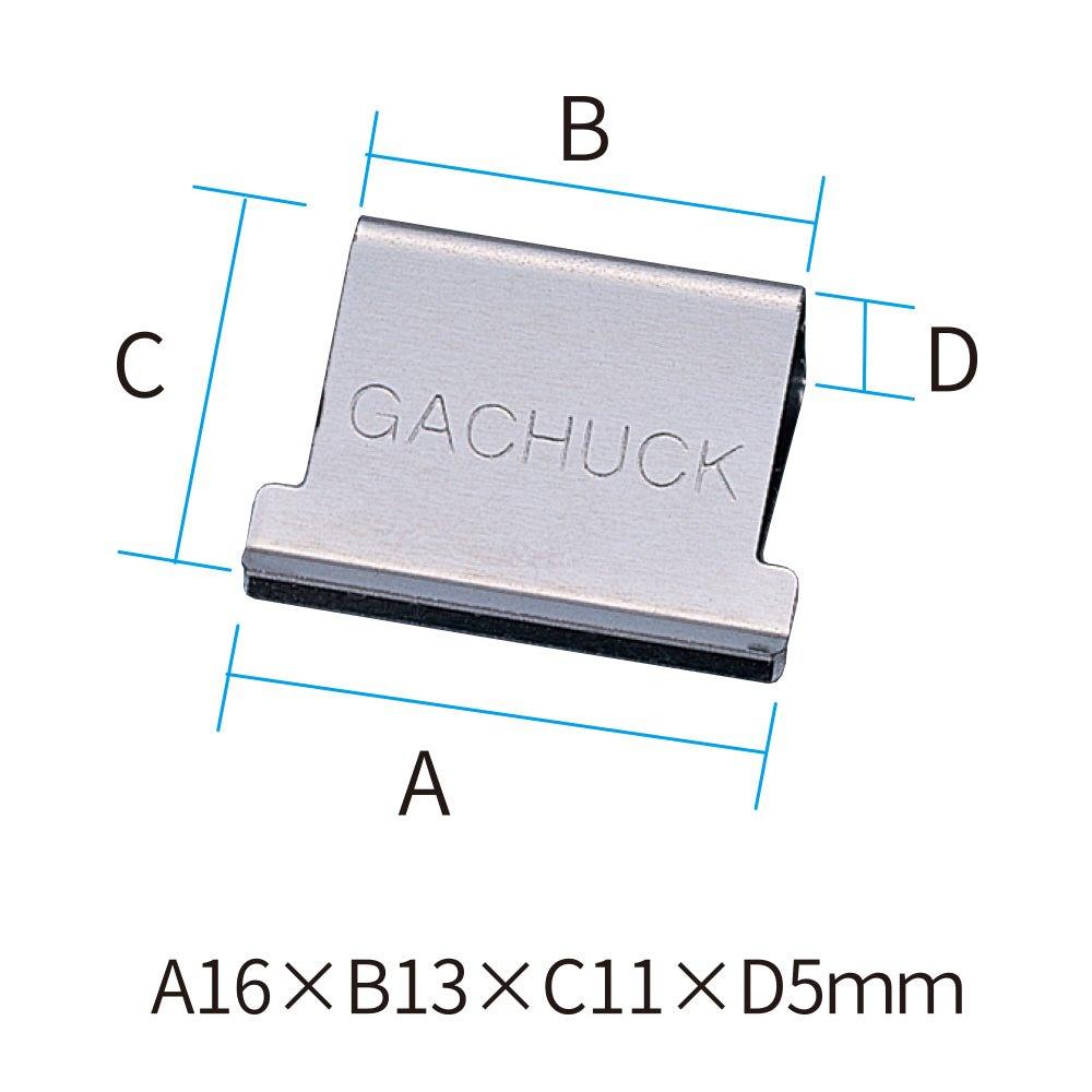 OHTO GGS-3E GACHUCK Non-staple Binding Clip Environmental Clip Smart Clip Stainless Steel Clip Metal Clip 30pcs - CHL-STORE 