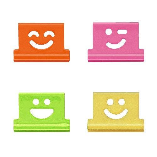OHTO GS-500S SMILE GACHUCK Binding Clip Color Non-stapling Machine Smile Clip Environmental Clip Pusher with 8 Clips - CHL-STORE 
