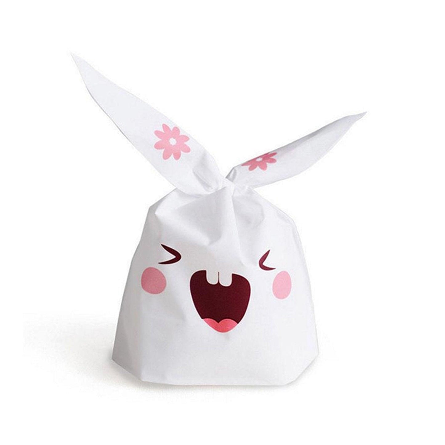 Original Creative Cute Bunny Rabbit Shape PP Gift Bag PP packagin G Gift Bags Cookie Bags 50pcs NP-H7TGR-901 - CHL-STORE 