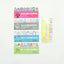 Original cute cats sitting in rows series sticky notes stickers NP-HEZQI-065 - CHL-STORE 