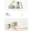 Original Flower Ancient Ｍint Green Carmine Pink Girl Ink Series Decoration Border Sticker Hand Account Washi Tape Paper Tape NP-H7TGI-005 - CHL-STORE 
