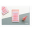 Original Geometric Simple Line Candy Color Long Message Paper Sticky Notes NP-H7TAY-0326 - CHL-STORE 