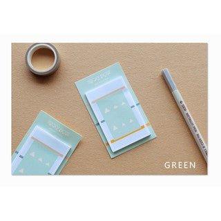 Original Geometric Simple Line Candy Color Long Message Paper Sticky Notes NP-H7TAY-0326 - CHL-STORE 