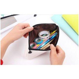 Original Korean Style Simple Hand-painted Cactus Pencil Case Storage Bag Cosmetic Bag NP-H7TGY-1 - CHL-STORE 