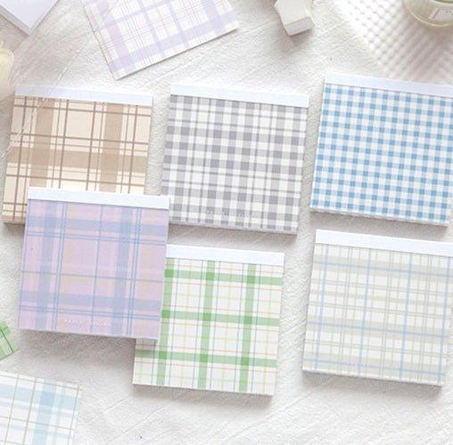 Original Paper Dyeing Notepad Lattice Longman Series Note Paper NP-030030 - CHL-STORE 