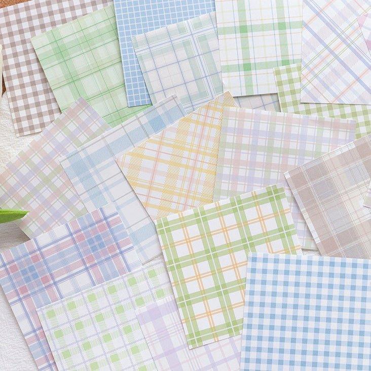 Original Paper Dyeing Notepad Lattice Longman Series Note Paper NP-030030 - CHL-STORE 