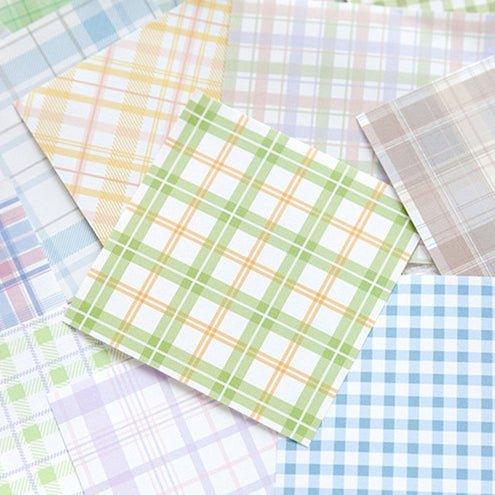 Original Paper Dyeing Notepad Lattice Longman Series Note Paper NP-030030 - CHL-STORE 