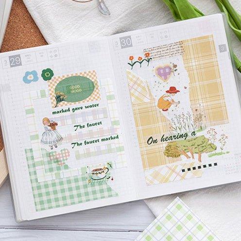 Original Paper Dyeing Notepad Lattice Longman Series Note Paper NP-030030 - CHL-STORE 