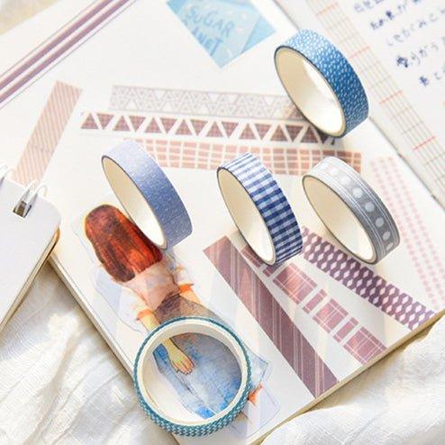 Original paper tape Morandi solid color washi tape decorative paper tape NP-000066 - CHL-STORE 
