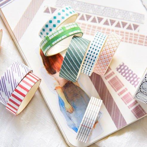 Original paper tape Morandi solid color washi tape decorative paper tape NP-000066 - CHL-STORE 