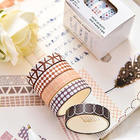 Original paper tape Morandi solid color washi tape decorative paper tape NP-000066 - CHL-STORE 