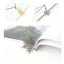 Original Wenqing Feather Snowflake Leaves Key Texture Hollow Metal Bookmark Bookmark NP-H7TIM-904 - CHL-STORE 