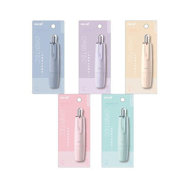 OVAL Cozy Color ORBITEC Limited Color QSR-506 Macaron Color Correction Tape - CHL-STORE 