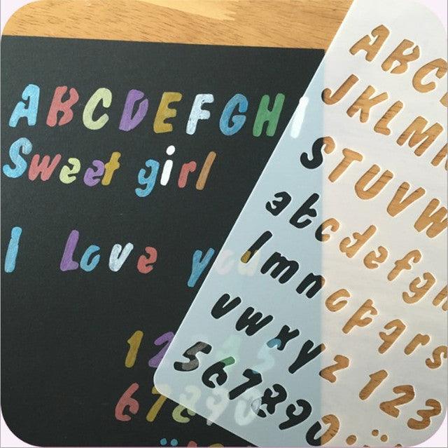 Painting Theme Stencil Tool cute animals Cutout Stencil Mandala Harmony Pastel NP-H7TGM-701 NP-H7TRIA-072-1 - CHL-STORE 