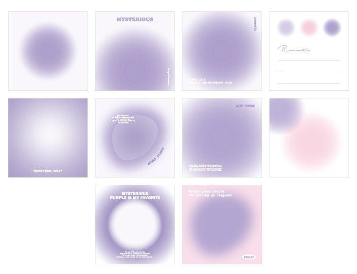 Paper Dyeing Notepad Yunjuanxiashu Series Material 4 Selections NP-030046 - CHL-STORE 