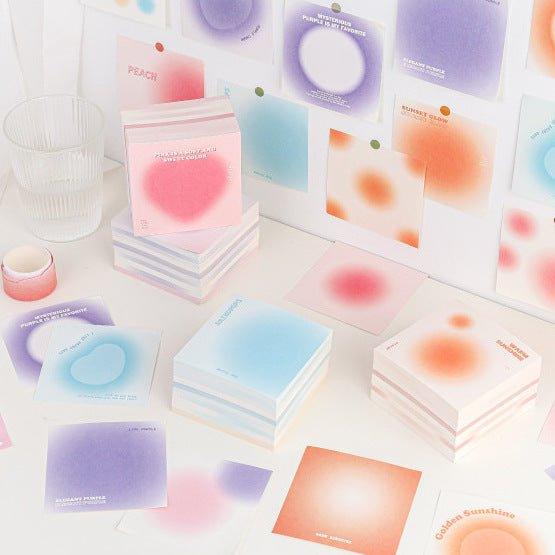 Paper Dyeing Notepad Yunjuanxiashu Series Material 4 Selections NP-030046 - CHL-STORE 