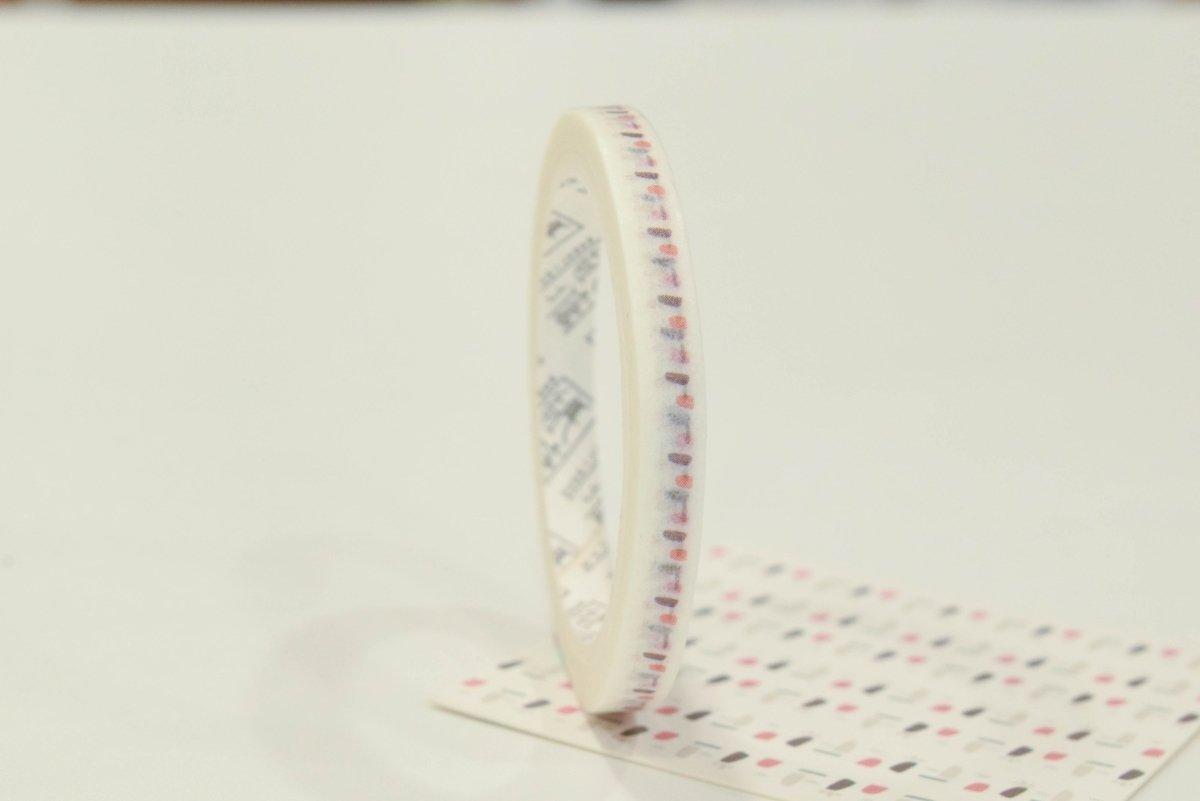 Paper Pond Interesting Geometric Foundation Washi Tape Minimalist and Thin Border Tape Paper Tape NP-H7TIM-003 - CHL-STORE 